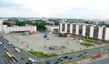 Фото номера Апартаменты с балконом Апартаменты Apartments on Ploschad Pobedi, Moskovsky Prospekt, 8 г. Витебск 13