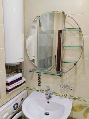 Фото номера Апартаменты с 2 спальнями Апартаменты PaulMarie Apartments on Kyrova г. Витебск 9