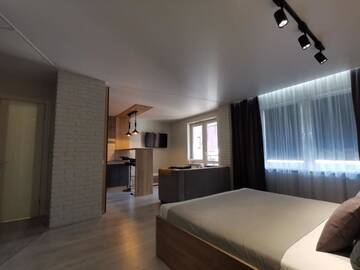 Фото номера Апартаменты-студио Апартаменты DayNight Apartments on Pravdy Str. г. Витебск 9