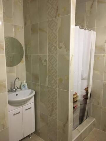 Фото номера Апартаменты с 1 спальней Апартаменты Vivid Apartment near station г. Витебск 24