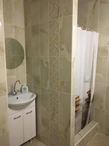 Фото номера Апартаменты с 1 спальней Апартаменты Vivid Apartment near station г. Витебск 32