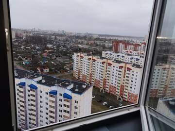 Фото номера Номер-студио с балконом Апартаменты Апартаменты в ВЫСОТКЕ г. Витебск 18