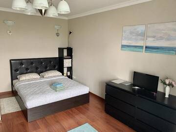 Фото номера Апартаменты с 1 спальней Апартаменты Gray Apartment Pobedy 21 г. Витебск 8
