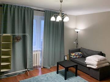 Фото номера Апартаменты с 1 спальней Апартаменты Gray Apartment Pobedy 21 г. Витебск 13