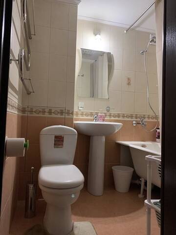 Фото номера Апартаменты с 1 спальней Апартаменты Gray Apartment Pobedy 21 г. Витебск 9