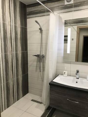 Фото номера Апартаменты с 1 спальней Апартаменты Apartment on Chkalova 23/1 г. Витебск 13