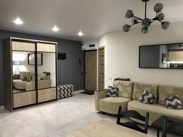 Фото номера Апартаменты с 1 спальней Апартаменты Apartment on Chkalova 23/1 г. Витебск 9