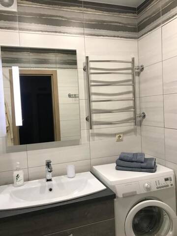 Фото номера Апартаменты с 1 спальней Апартаменты Apartment on Chkalova 23/1 г. Витебск 34