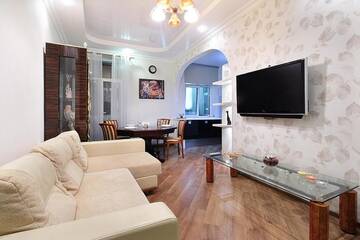 Фото номера Апартаменты с 2 спальнями Апартаменты Art Deco Apartment on Kyrova 5 г. Витебск 15