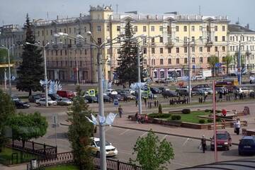 Фото номера Апартаменты с 2 спальнями Апартаменты Art Deco Apartment on Kyrova 5 г. Витебск 26