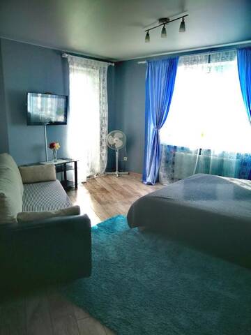 Фото номера Улучшенные апартаменты Апартаменты Apartment in Vitebsk Tower г. Витебск 7