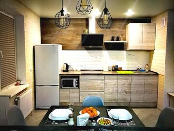 Фото номера Апартаменты с балконом Апартаменты Apartment in Vitebsk Tower г. Витебск 12