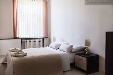 Фото номера Апартаменты с 3 спальнями Апартаменты DayNight Apartments on Moskovskiy г. Витебск 14